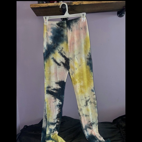 Tie Dye Flare Pants - Picture 2 of 4